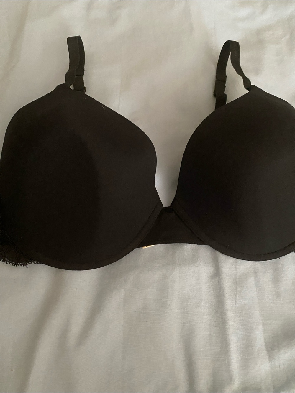 Calvin Klein Black Smooth Underwire Bra